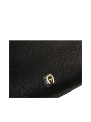    detail-logo-Aigner-Roma-Handtasche-Black