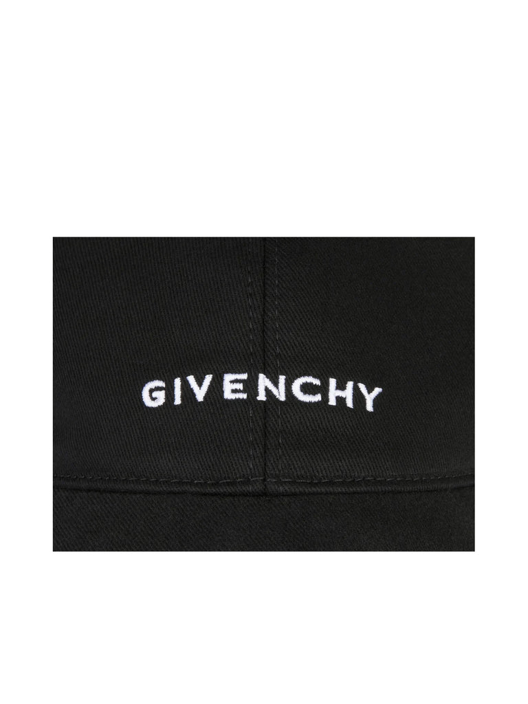 detail-logo-Givenchy-Logo-Embroidered-Cotton-Blend-Basball-Cap-BlackWEBP