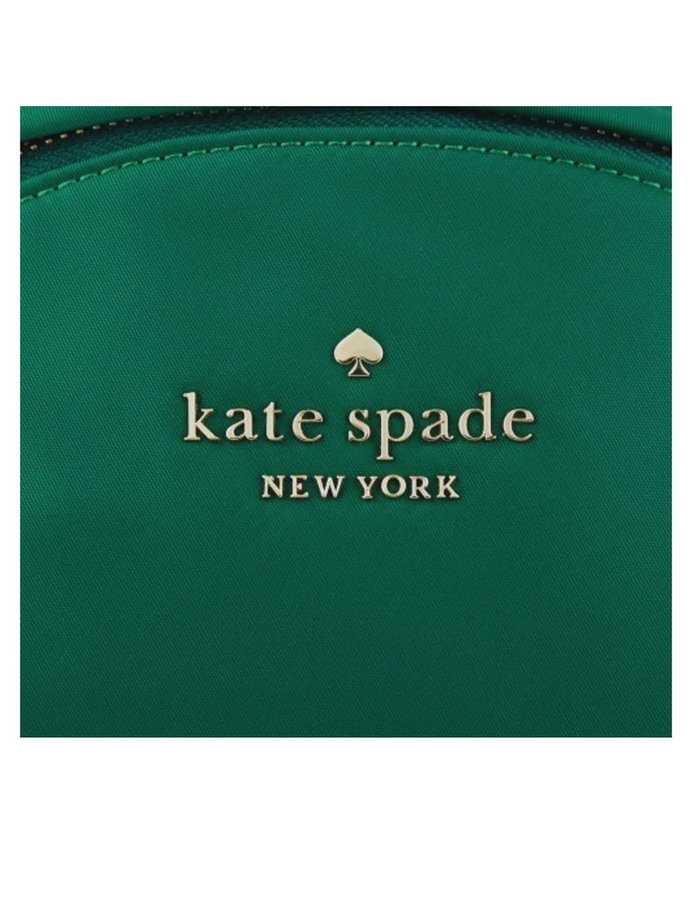 Kate spade olive green backpack clearance