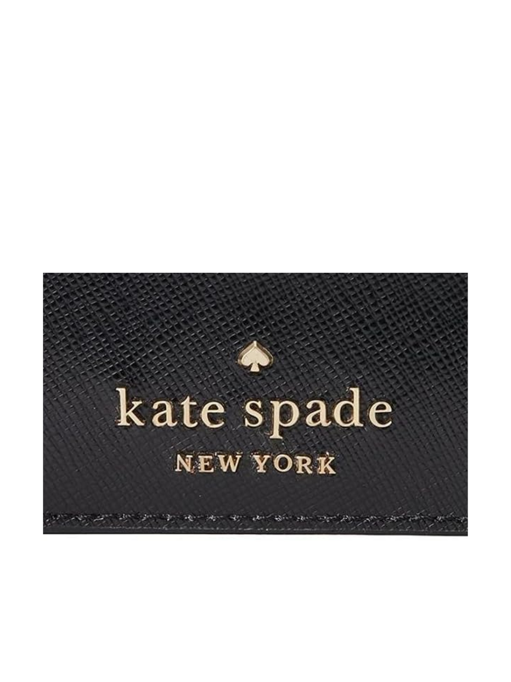 detail-logo-Kate-Spade-Staci-Saffiano-Leather-Small-Card-Holder-Black