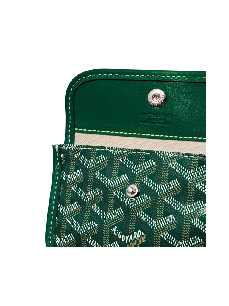 Goyard discount pouch green