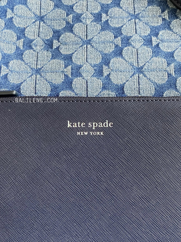 detail-pouch-Kate-Spade-Flower-Jacquard-Denim-Bleecker-Large-Tote-Parisian-Navy-Multi-balilene