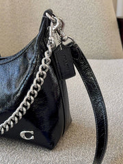 detail-samping-Coach-Juliet-Shoulder-Bag-25-Silver-Black-balilene