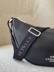 detail-samping-Coach-Pace-Shoulder-Bag-Black-balilene