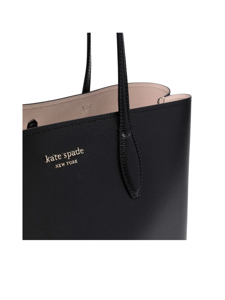 Kate spade 2025 black leather tote