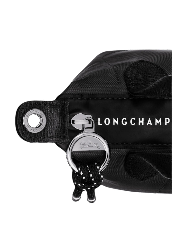 detail-samping-Longchamp-le-Pliage-Energy-Extra-Small-Top-Handle-Black