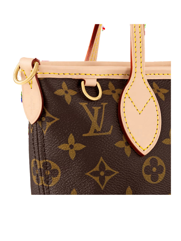 detail-samping-Louis-Vuitton-Neverfull-BB-Monogram-Strap-Beige