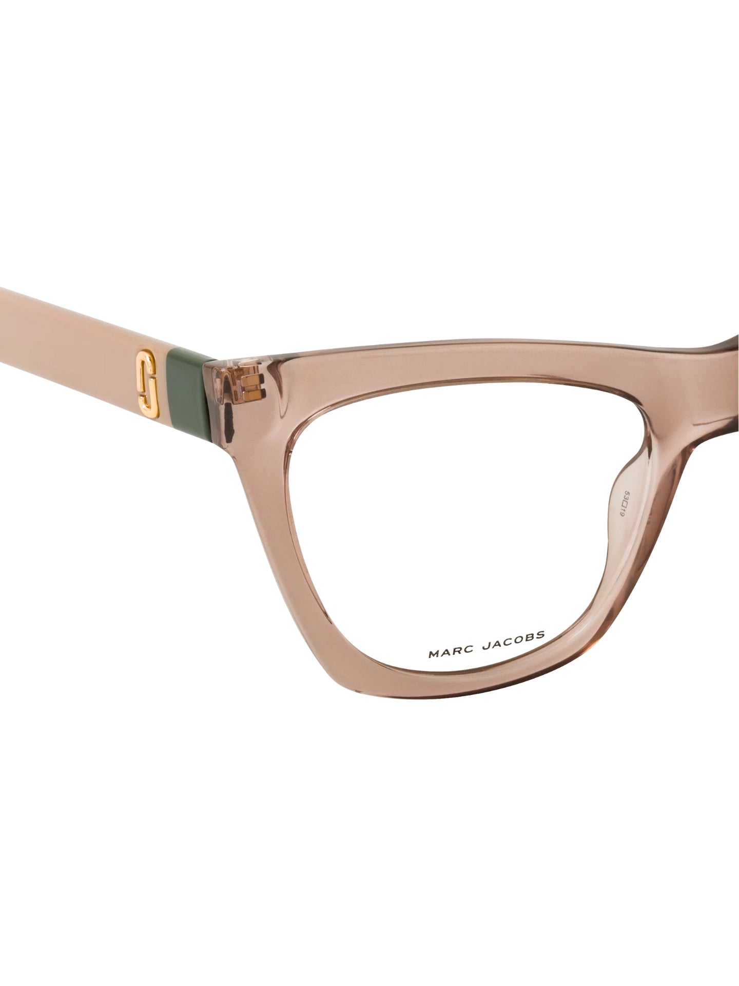 Marc Jacobs Demo Ladies Glasses Beige Brown