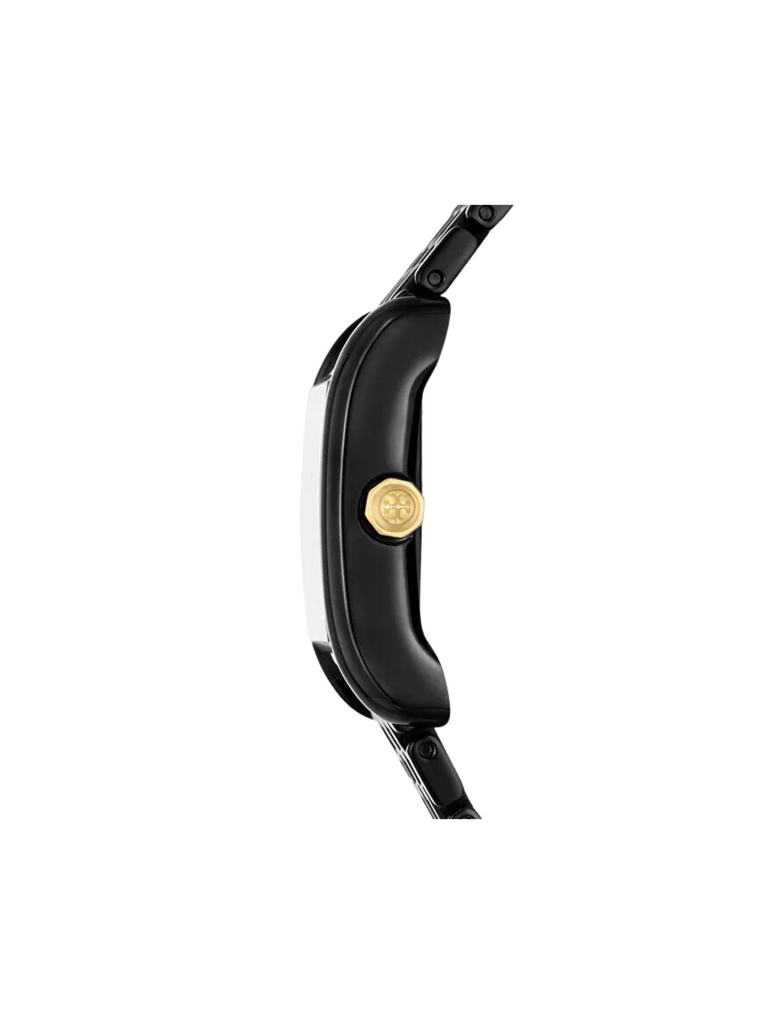 detail-samping-Tory-Burch-TBW1071-Eleanor-Stainless-Steel-Bracelet-Watch-Black
