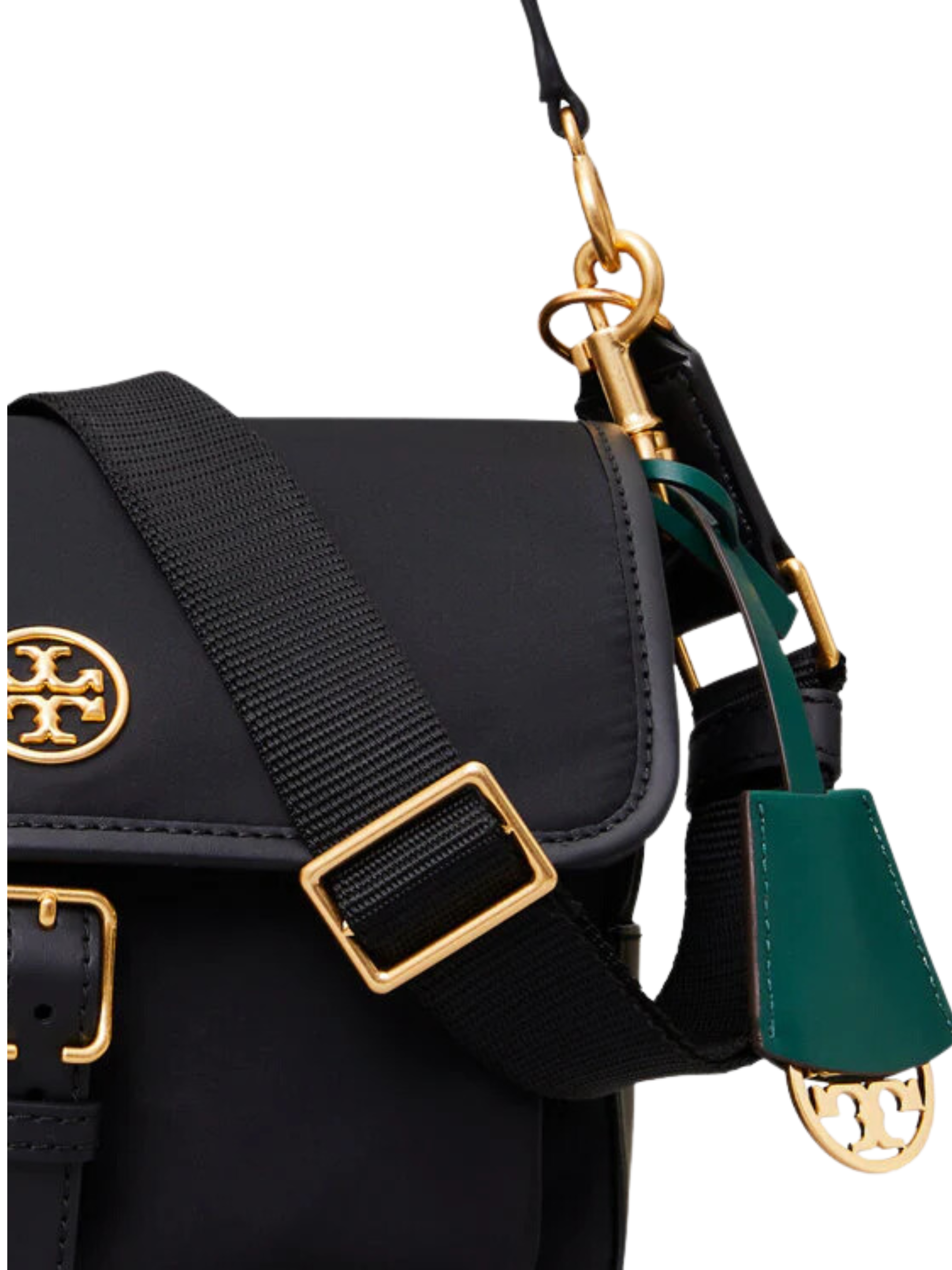 detail-samping-Tory- Burch- Piper- Nylon- Crossbody- Black
