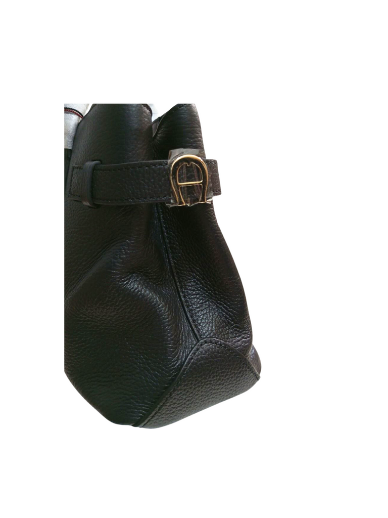 Aigner Roma Handtasche Black Balilene