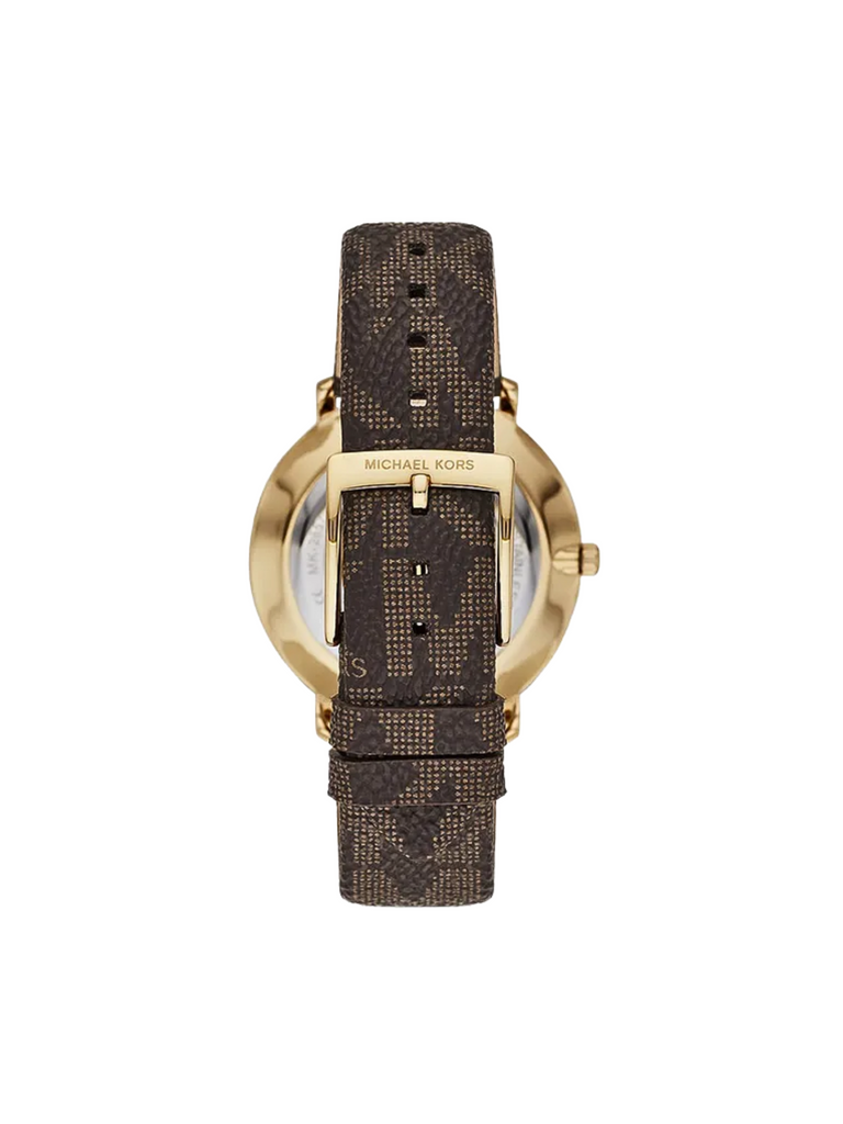 detail-strap-Michael-Kors-MK2857-Pyper-Crystal-Brown-Strap-Ladies-Watch
