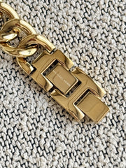 detail-strap-Michael-Kors-Monroe-Gold-Tone-Chain-Bracelet-Watch-balilene