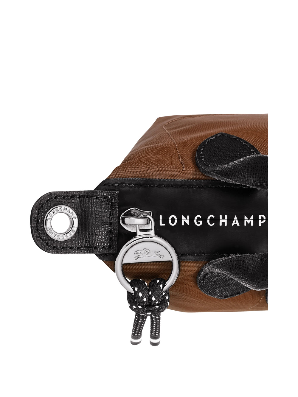 detail-zip-Longchamp-Le-Pliage-Energy-Extra-Small-Top-Handle-Chocolate