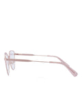 Longchamp Cat Eye Women's Sunglasses Rose Gold/Burgundy