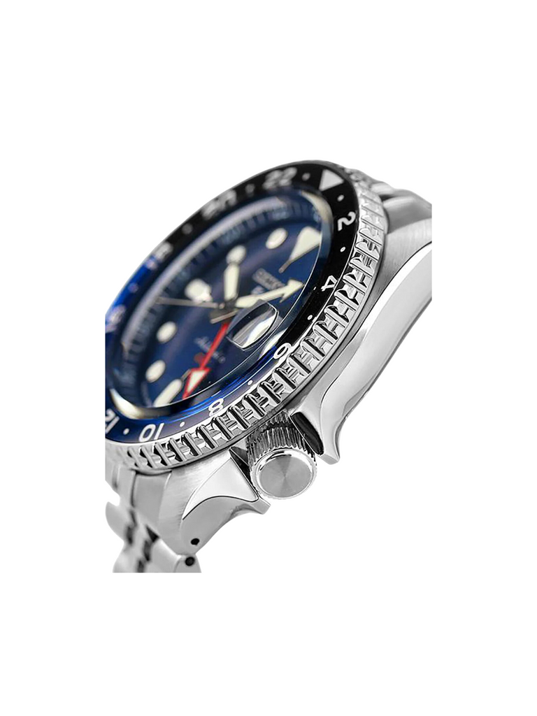 dial-samping-Seiko-5-Sports-Automatic-GMT-SKX-Sports-Style-Silver-Stainless-Steel-Blue_1