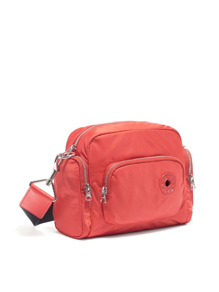 Bimba Y Lola Logo-strap Tote Bag in Red