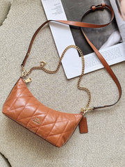 gambar-Coach-Caitlin-Shoulder-Bag-With-Quilting-And-Charm-Cinnamon-balilene