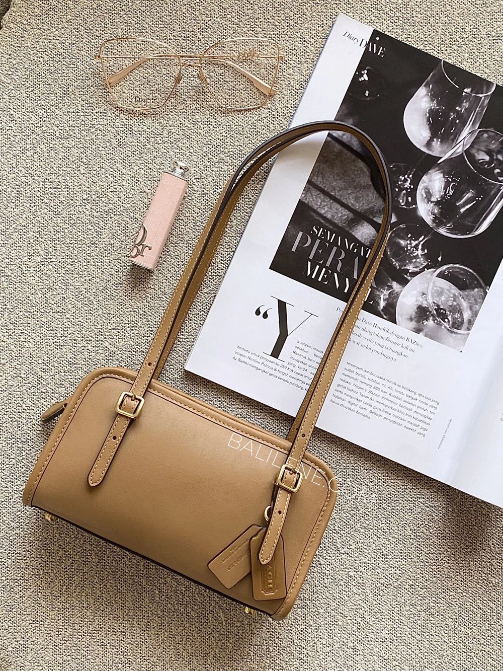 gambar-Coach-Swing-Zip-Bag-20-Honey-Brown-balilene