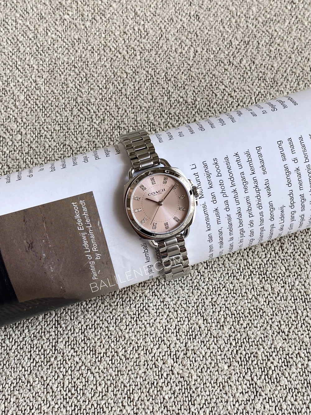 gambar-Coach-Tatum-Blush-Dial-Womens-Stainless-Steel-Quartz-Watch-Silver-balilene