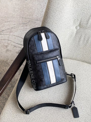 gambar-Coach-West-Pack-In-Signature-Canvas-Varsity-Stripe-Charcoal-Multi-balilene
