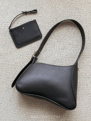 gambar-Kate-Spade-454-Sculpted-Shoulder-Bag-Black-balilene