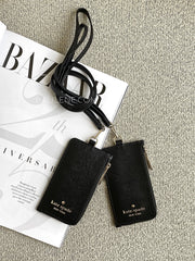 gambar-Kate-Spade-Card-Case-Lanyard-Black-balilene