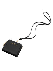 gambar-Kate-Spade-Carter-Nylon-Card-Case-Lanyard-Black