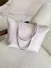 gambar-Kate-Spade-Kitt-Medium-Nylon-Tote-Cozy-Grey-balilene