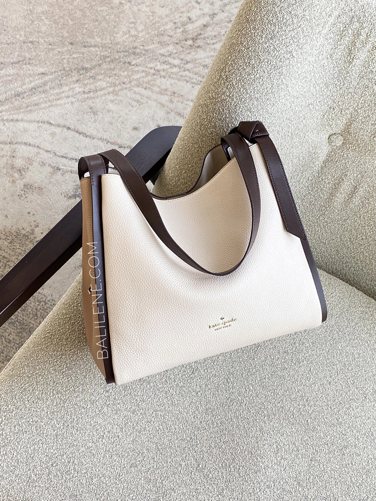 Kate Spade Knott Colorblock Large Carryall Bag Milk Glass Multi