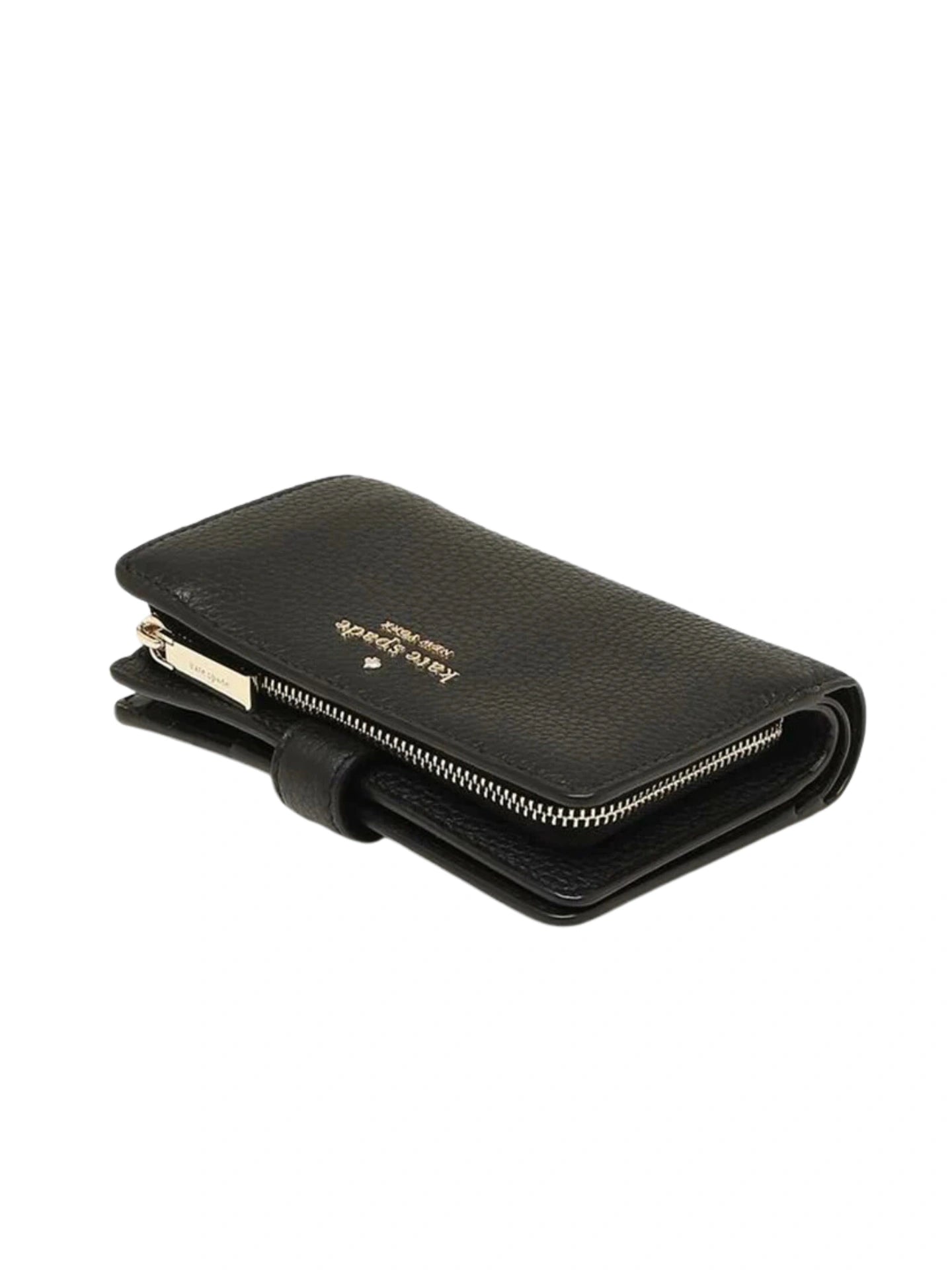 gambar-Kate-Spade-Leila-Medium-Compact-Bifold-Wallet-Black