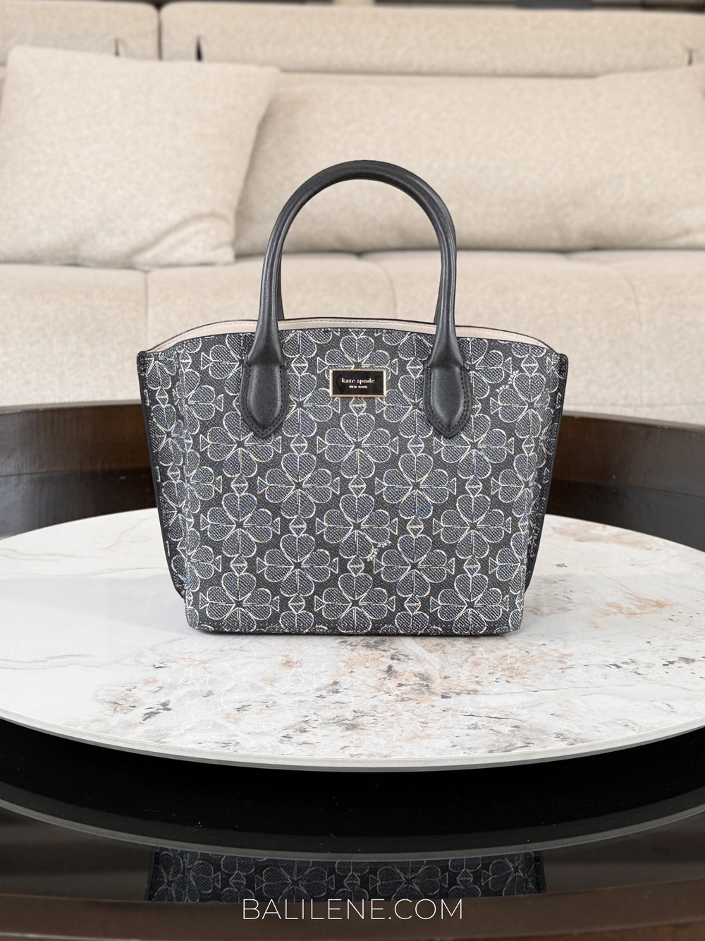 gambar-Kate-Spade-Suite-Spade-Flower-Coated-Canvas-Crossbody-Tote-Black-Multi-balilene