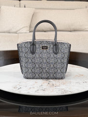 gambar-Kate-Spade-Suite-Spade-Flower-Coated-Canvas-Crossbody-Tote-Black-Multi-balilene
