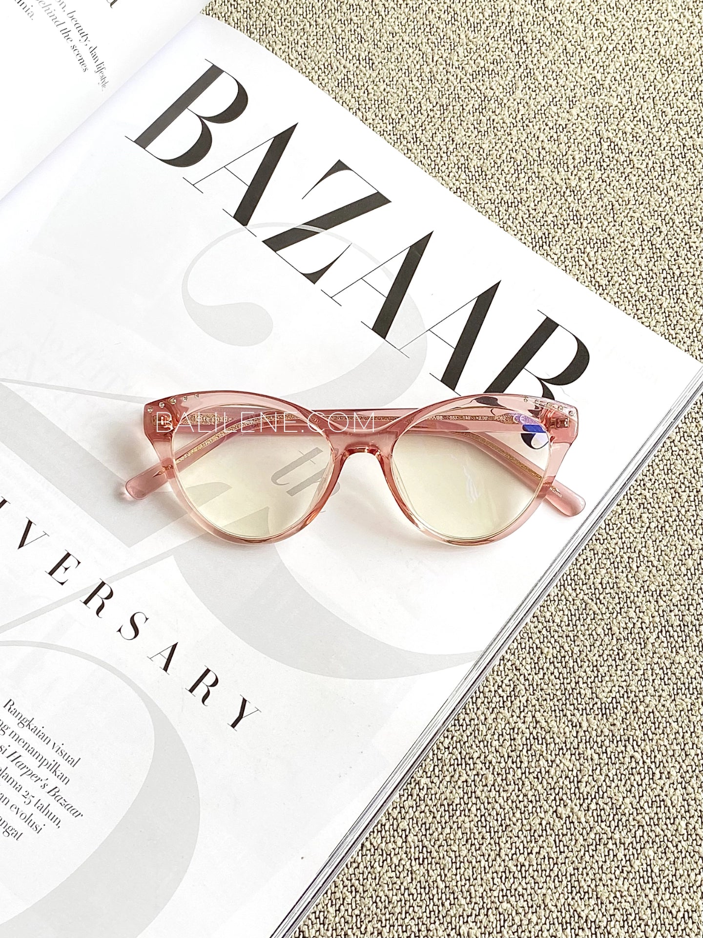 gambar-Kate-Spade-Xara-BB-35J-Womens-Cat-Eye-Reading-Glasses-Pink-balilene