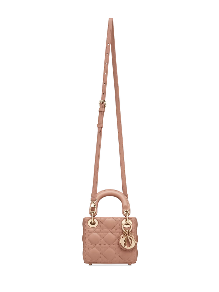 gambar-Lady -Dior- Micro -Bag- Cannage -Lambskin- Rose- Des -Vents