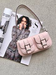 gambar-Michael-Kors-Zoe-Small-Nubuck-Convertible-Pochette-Smokey-Rose-balilene