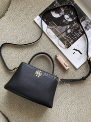 gambar-Tory-Burch-Britten-Mini-Satchel-Bag-Black-balilene