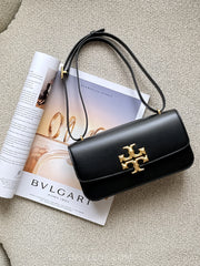 gambar-Tory-Burch-Eleanor-Small-EW-Convertible-Shoulder-Bag-Black-balilene