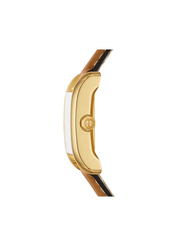gambar-Tory-Burch-Eleanor-Watch-Brown-LeatherGold-Tone-Stainless
