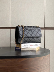 gambar-Tory-Burch-Fleming-Soft-Convertible-Shoulder-Bag-Black-balilene