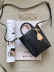 gambar-Tory-Burch-Perry-Mini-NS-Tote-Black-balilene
