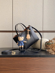 gambar-Tory-Burch-Perry-Small-Triple-Compartment-Tote-Bag-Black-balilene