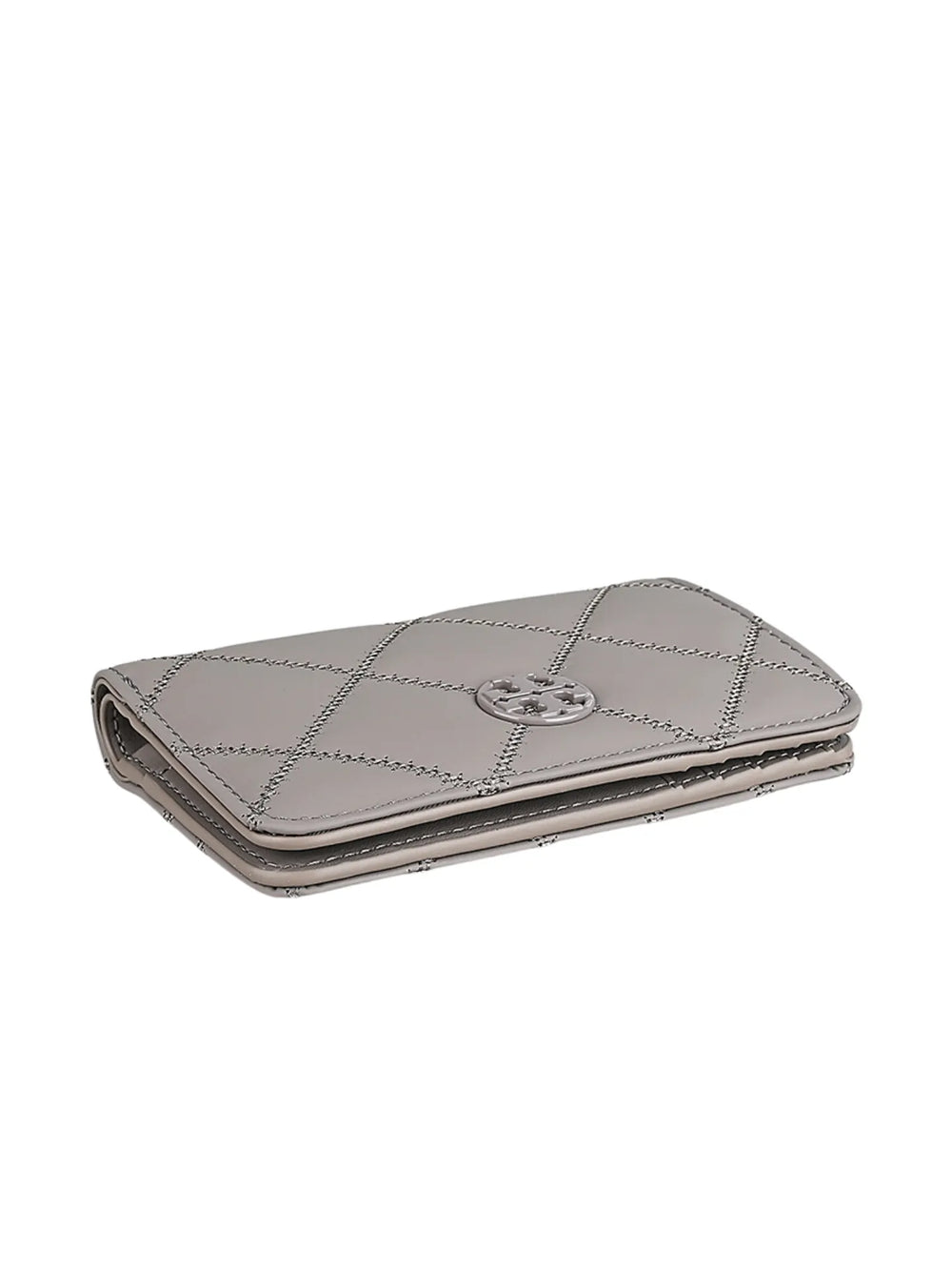 gambar-Tory-Burch-Willa-Matte-Medium-Wallet-Grey-Heron