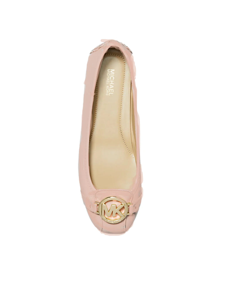 Michael Kors Fulton Saffiano Leather Shoes Moc Smokey Rose Balilene