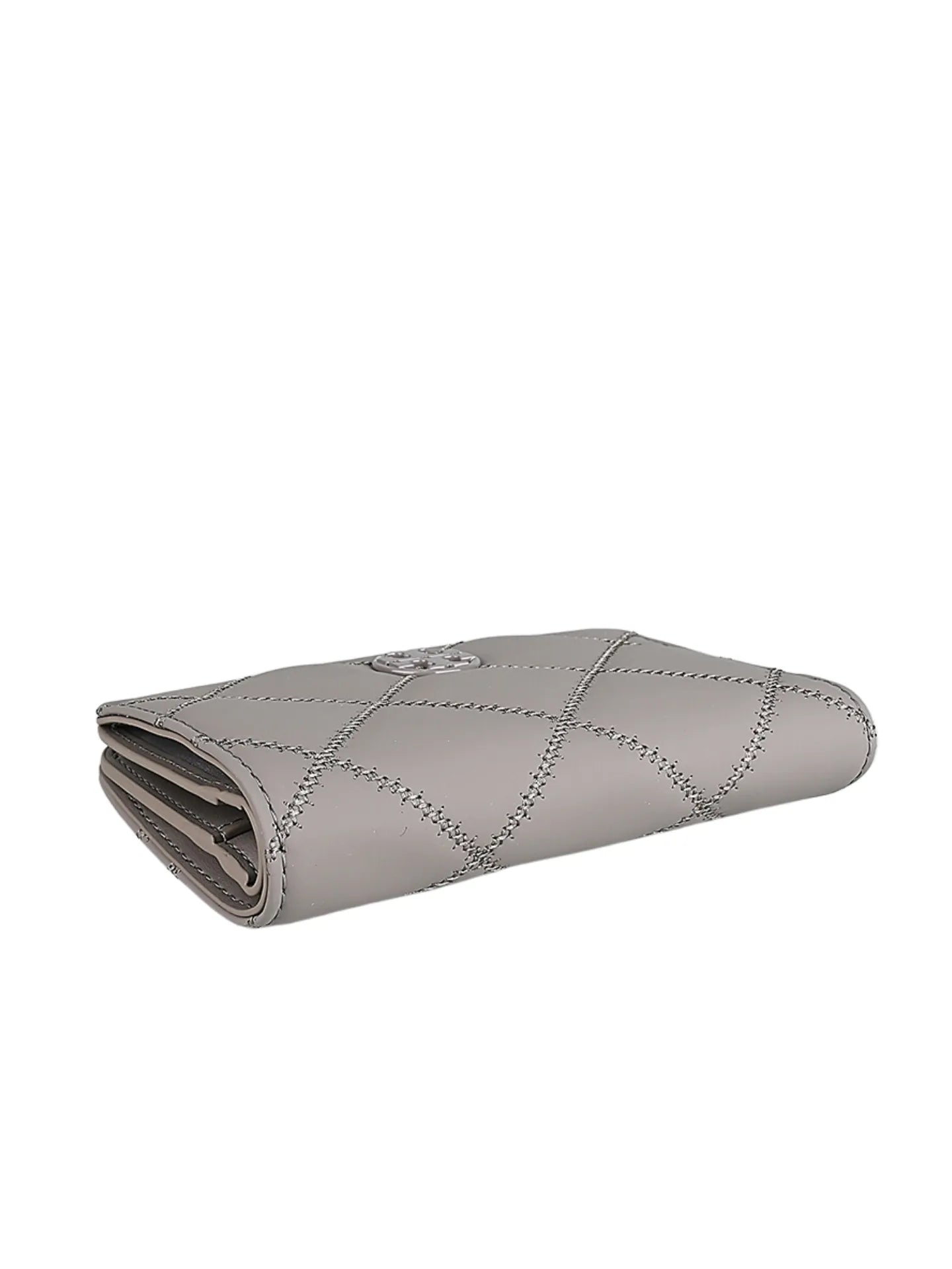 gambar-atas-Tory-Burch-Willa-Matte-Medium-Wallet-Grey-Heron