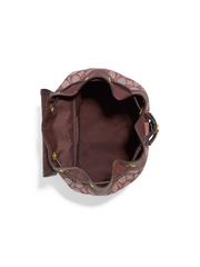 gambar-bagian-dalam-Coach-Dempsey-Drawstring-Backpack-In-Signature-Jacquard-With-Stripe-And-Coach-Patch-Wine-Multi