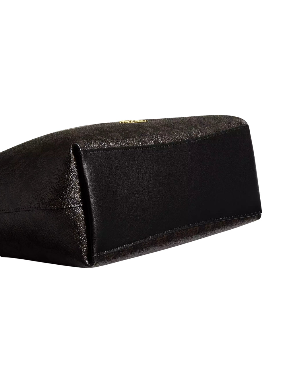 gambar-bawah-Coach-Laurel-Shoulder-Bag-In-Signature-Canvas-Walnut-Black