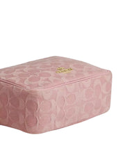 gambar-bawah-Coach-Mini-Carey-Crossbody-Bag-In-Signature-Denim-Light-Pink