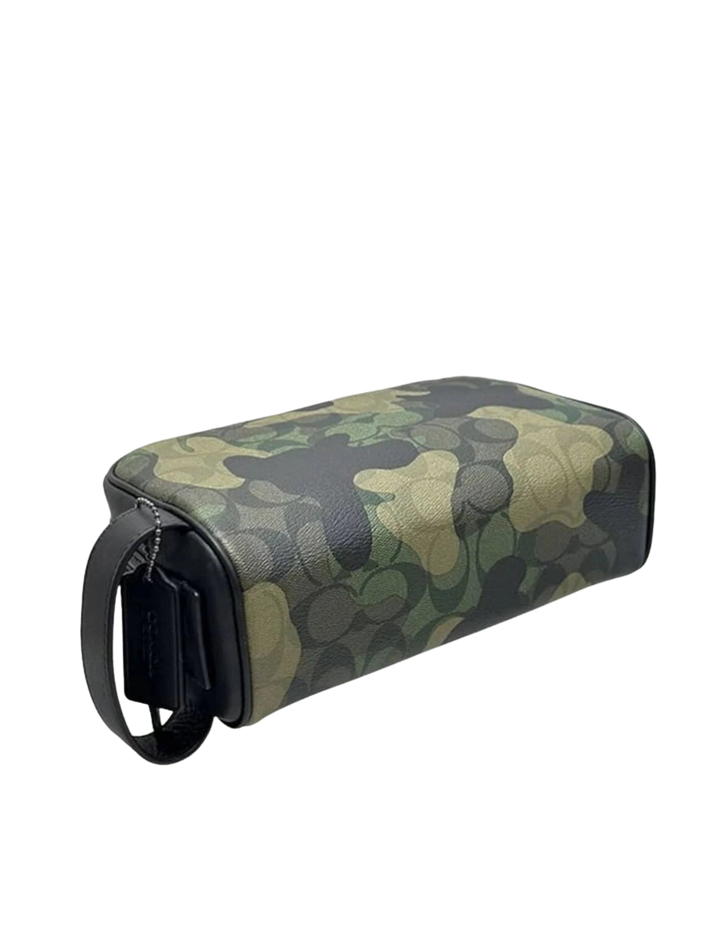 gambar-bawah-Coach-Small-Travel-Kit-Camo-Green-Multi