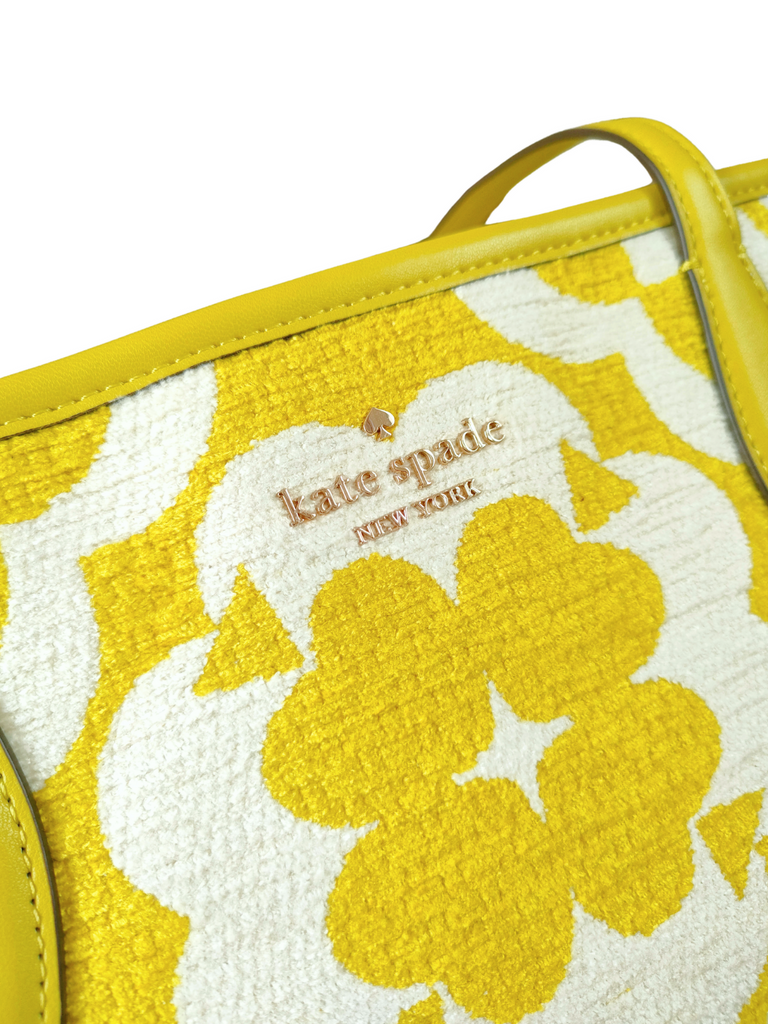 Kate Spade Market Tote Spade Flower Chenille Bartlett Pear